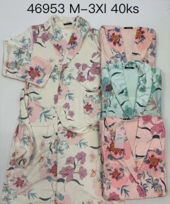 Szlafrok Damskie, Size m-3xl, paczka 15szt, mix kolor (Sao chép)
