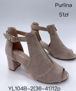Buty Sandaly na Obcasie DAMSKIE (36- 41, 12par)