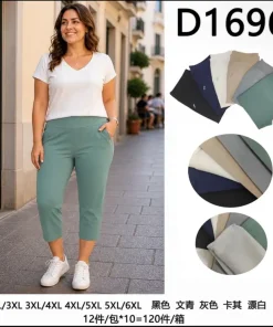 Spodnie Damskie,Size xl/2xl-5xl/6xl, paczka 12szt, mix kolor