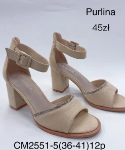 Buty Sandaly na Obcasie DAMSKIE (36- 41, 12par)