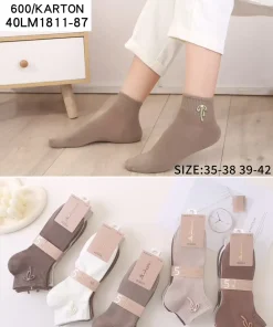 Skarpety Damskie, Size 35-42, paczka 40szt, mix kolor (Sao chép)