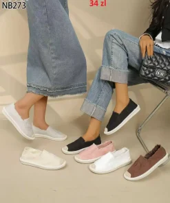 Buty Mokasyny DAMSKIE (36- 41, 12par)
