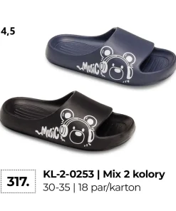 Klapki DZIECIĘCE (30-35, 18par)