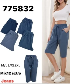 Jeansy Damskie,Size m/l-2xl, paczka 12szt, mix kolor
