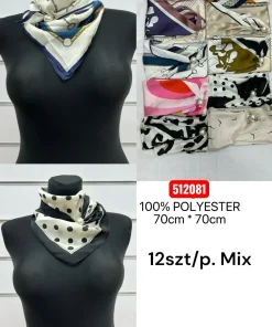 Szaliki damskie ,paczka 12szt, mix kolor (Sao chép)