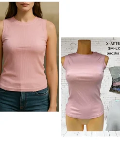 Bluzki Damskie, Size s/m-l/xl, paczka 12szt, mix kolor
