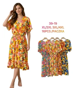 Sukienki Damskie, Size xl/2xl-3/4xl, paczka 16szt, mix kolor (Sao chép)