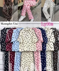 Komplety DAMSKA WŁOSKA, Size uni ,paczka 6szt mix kolor