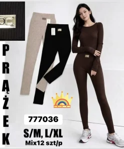 Spodnie Damskie, Size s/m-l/xl, paczka 12szt, mix kolor (Sao chép)