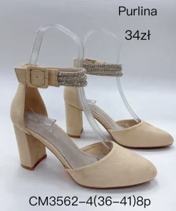 Buty Sandaly na Obcasie DAMSKIE (36- 41, 8par)