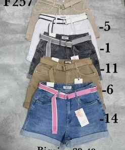 Spodenki jeansowe damskie ,size 34-42,paczka 10szt, 1kolor (Sao chép)