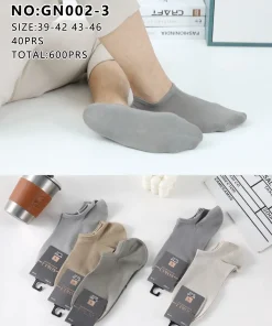 Stopki MĘSKIE,Size 39-46, paczka 40szt, 1 kolor