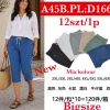 Spodnie Damskie, Size 2xl/3xl-5xl/6xl, paczka 12szt, mix kolor (Sao chép)