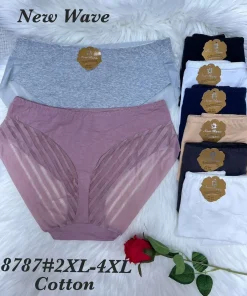 Majtki Damskie,Size 2xl-4xl, paczka 24szt, mix kolor