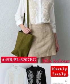Koszule Damskie,Size uni, paczka 10szt, mix kolor