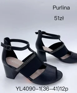 Buty Sandaly na Obcasie DAMSKIE (36- 41, 12par)