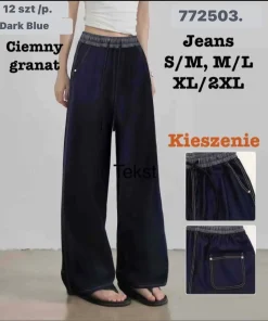 Spodnie Damskie, Size 80-95, paczka 6szt,1 kolor