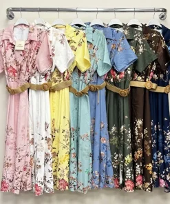 Sukienki Damskie wloskie, Size uni ,paczka 6szt,mix kolor