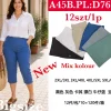 Spodnie Damskie, Size 2xl/3xl-5xl/6xl, paczka 12szt, mix kolor (Sao chép)