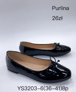 Buty Baleriny DAMSKIE (36-41, 8par) (Sao chép)