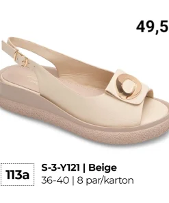 Sandaly DAMSKIE (36-40, 8par)