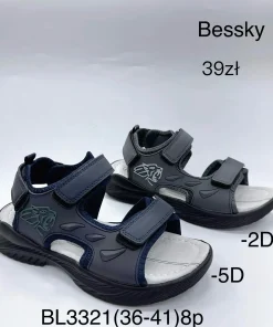 Sandały DAMSKIE (36-41, 8par)