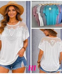 Bluzki Damskie, Size 2/3xl-4/5xl, paczka 12szt, mix kolor (Sao chép)