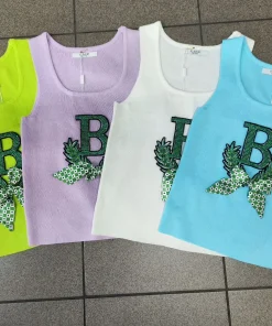 Bluzki Damskie,Size uni, paczka 12szt, mix kolor