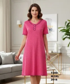 Koszule nocne DAMSKI ,size m-3xl,paczka 10szt,mix kolor