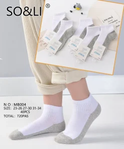 Skarpetki Dzieci, Size 23-38, paczka 40szt, mix kolor (Sao chép)