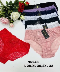 Majtki Damskie,Size l-2xl, paczka 24szt, mix kolor