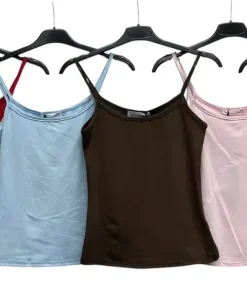 Bluzki damskie wloskie, Size uni ,paczka 6szt mix kolor