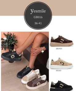 Buty Sportowe DAMSKIE (36-41, 12par) 1 kolor