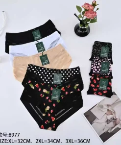 Majtki Damskie,Size xl-3xl,paczka 24szt, mix kolor