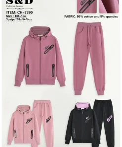 Komplety DZIECIĘCA ,size 134-164,paczka 18szt,mix kolor