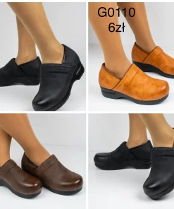 Buty Półbuty DAMSKIE (36-41, 12par) 1 kolor