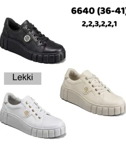 Buty Sportowe DAMSKIE (36-41, 12par) 1 kolor