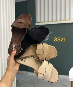 Kapcie DAMSKIE (36-41, 12par) (1klor)