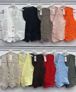 Bluzki damskie wloskie, Size uni ,paczka 6szt mix kolor