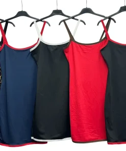 Bluzki damskie wloskie, Size uni ,paczka 6szt mix kolor