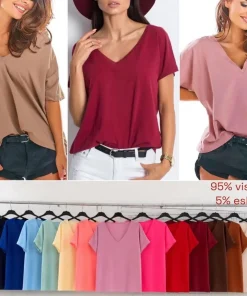 Bluzki damskie,size uni,paczka 6szt ,mix kolor
