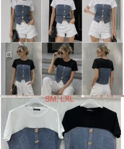 Bluzki Damskie,Size s/m-l/xl,paczka 12szt, mix kolor