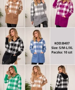 Swetry damskie ,size s/m-l/xl,paczka 10szt ,mix kolor