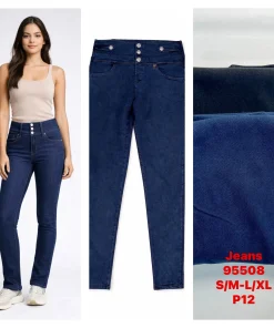 Jeansy Damskie,Size s/m-l/xl, paczka 12szt, mix kolor