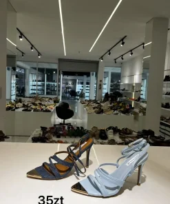 Sandaly na Obcasie DAMSKIE (36-41, 12par) (1klor)