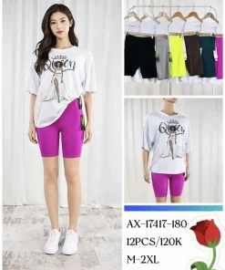 Komplety Damskie,Size m-2xl,paczka 12szt, mix kolor
