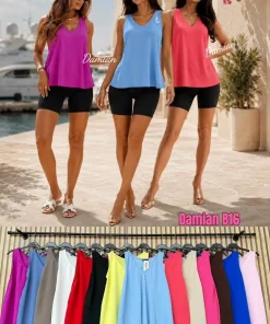 Bluzki damskie,size uni,paczka 6szt ,mix kolor