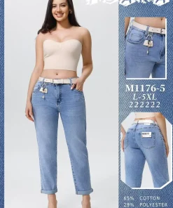 Jeansy Damskie ,size l-5xl,paczka 12szt,1kolor