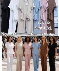 Komplety damskie,size s/m-l/xl,paczka 18szt,mix kolor