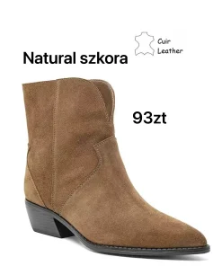 Buty Botki Damskie (36-41, 12par) (1klor)